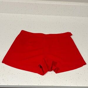 Forever 21 Midrise Red Shorts